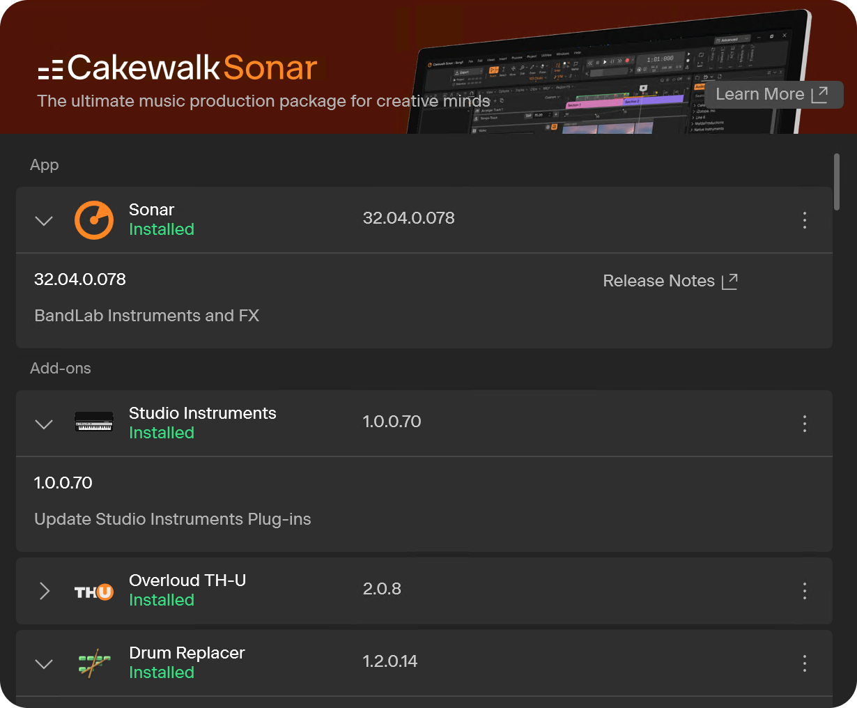 Cakewalk Sonar by BandLab Technologies