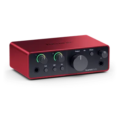 Focusrite Scarlett Solo (4th Gen) by Focusrite