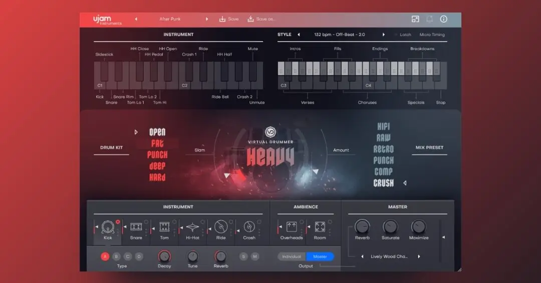 UJAM Virtual Drummer HEAVY by UJAM